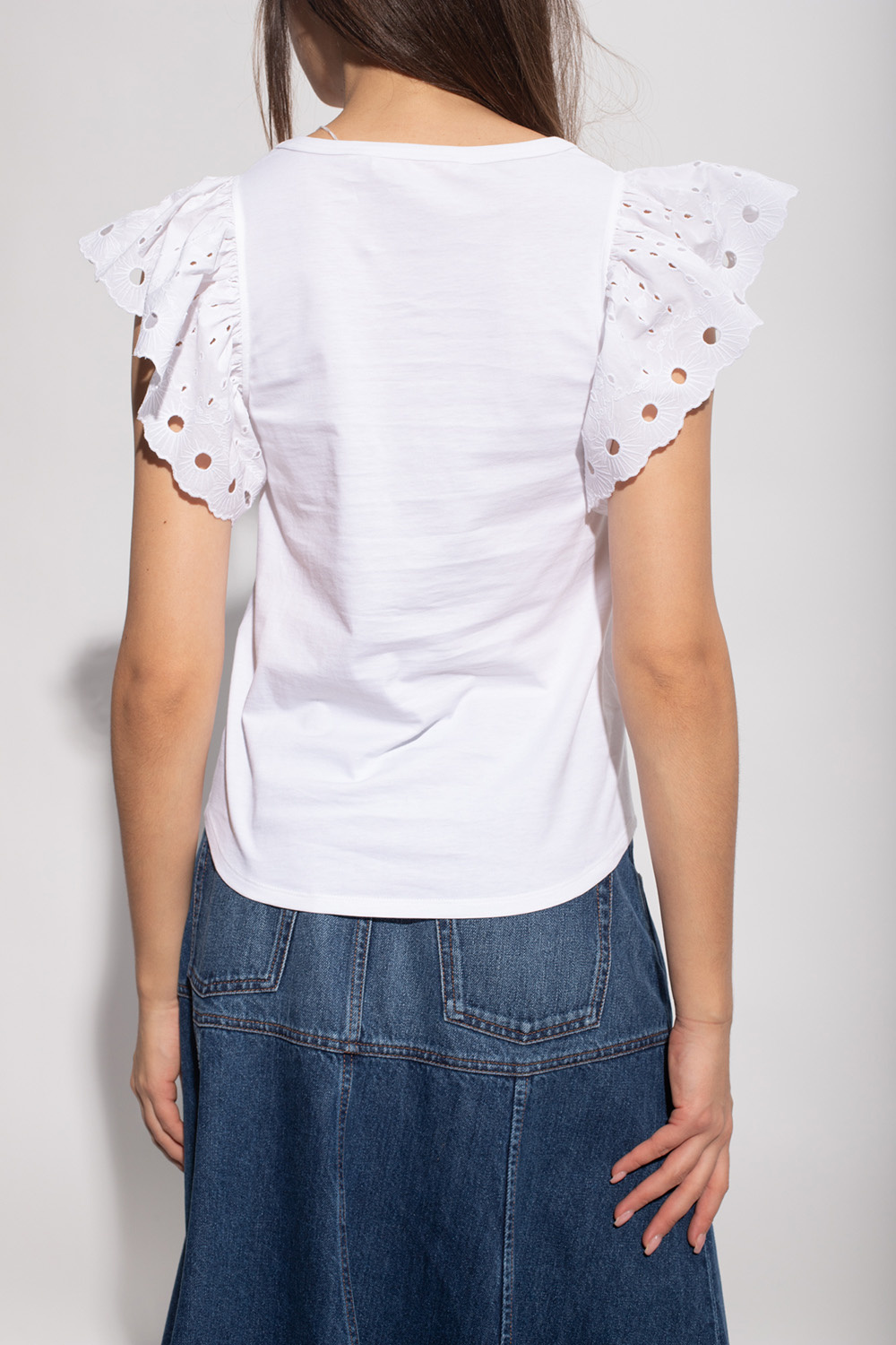 See by chloe puff sleeve dress hotsell